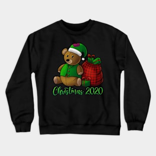 Holiday Stuffed Bear Christmas 2020 Crewneck Sweatshirt